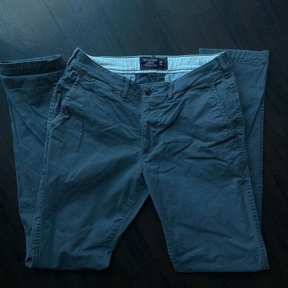 Abercrombie & Fitch Mens Pants Gray